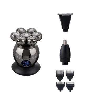 Head, Face & Body Contour Shaver with 7 Pivoting Heads