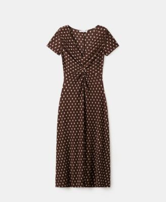 Women's Printed Midi-Dress