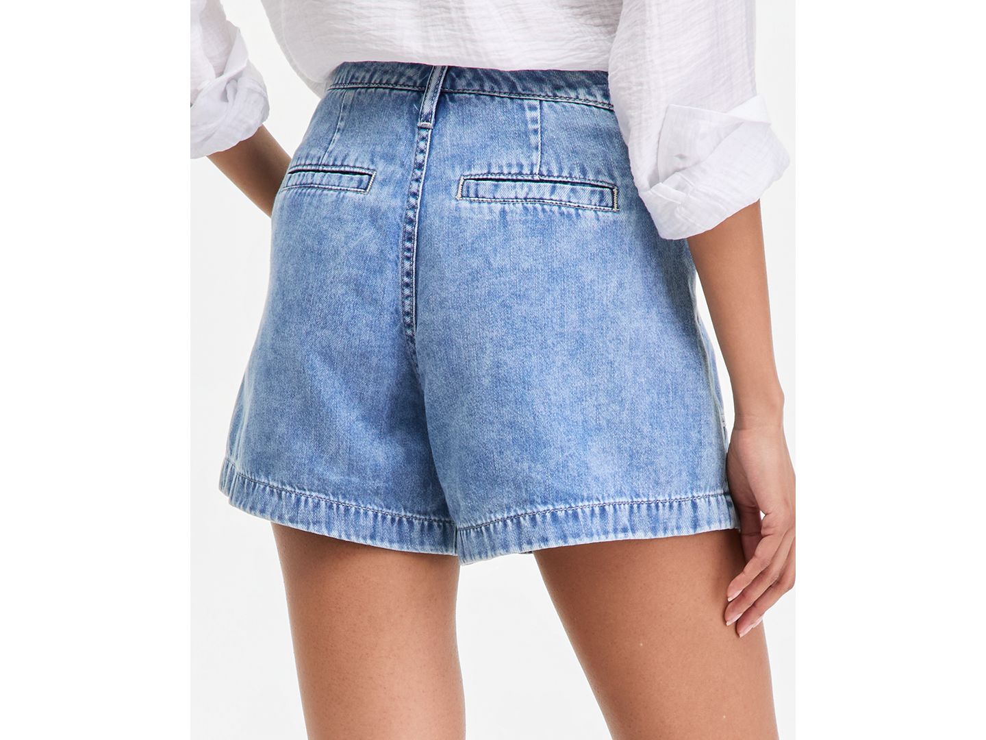 Женские шорты On 34th 4" Denim Utility, цвет: Варёный — фото 3