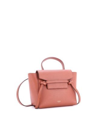 Nano Belt Bag Textured Leather