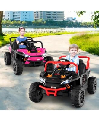 12V Kids Ride on Truck Off-Road UTV with Parental Remote and Lights