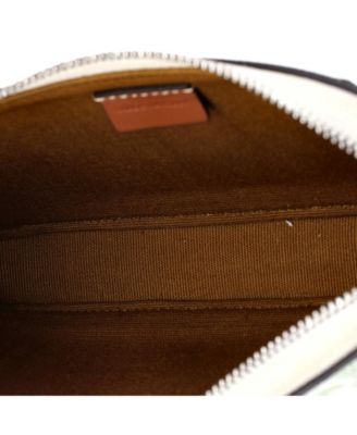 Horizontal Pouch Crossbody Bag Logo Triomphe Coated Canvas