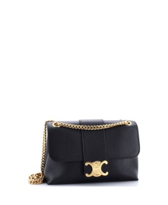 Medium Victoire Flap Shoulder Bag Leather