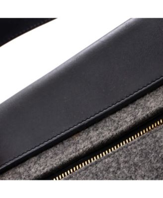 Mini Belt Bag Felt and Leather