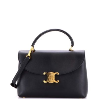 Medium Nino Top Handle Bag Leather