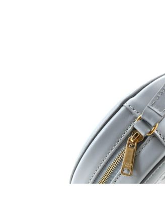 Triomphe Oval Crossbody Bag Leather