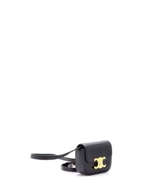 Mini Triomphe Shoulder Bag Smooth Calfskin