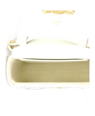 Mini Triomphe Shoulder Bag Triomphe Coated Canvas