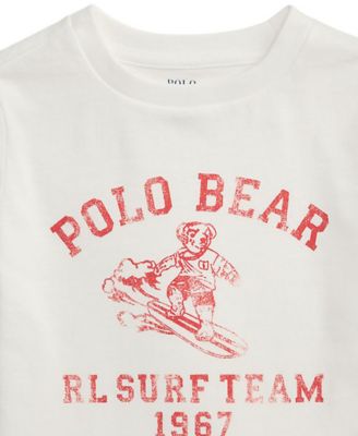 Boys' 2-7 Polo Bear Cotton Jersey T-shirts