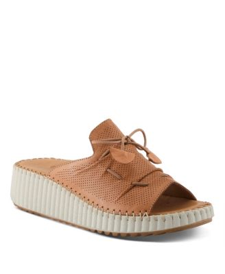 Nevelle Women's Slides with Elastic Laces