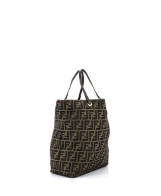 Medium Vintage Open Tote Zucca Canvas