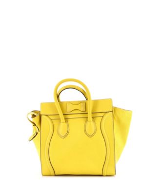 Mini Luggage Bag Grainy Leather