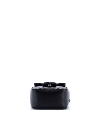 Mini GG Marmont Flap Belt Bag Matelasse Leather