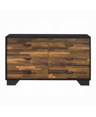 Contemporary 6 Drawer Dresser with English Dovetail Construction