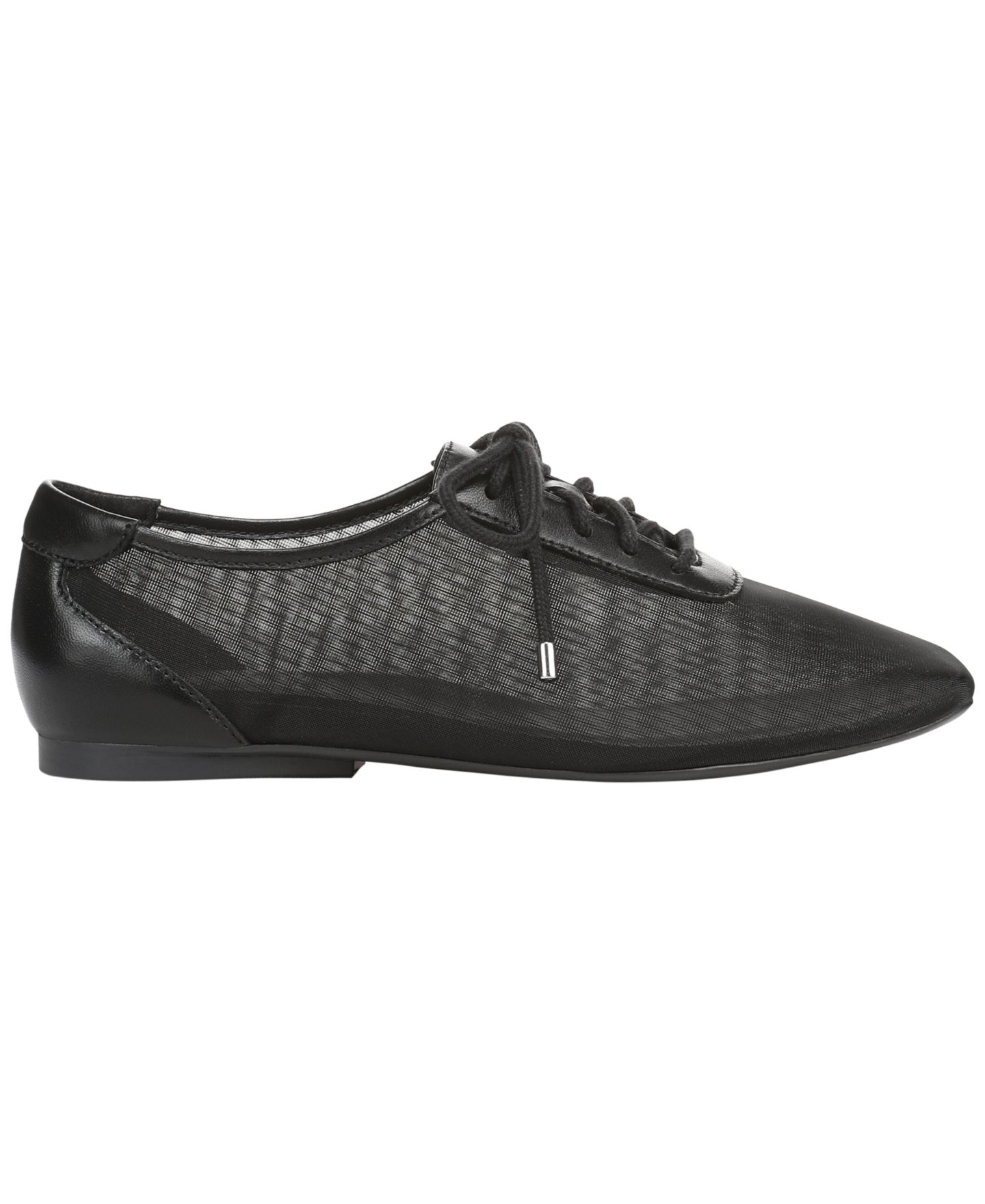 Женские кроссовки Naturalizer Chazz Oxford Lace-Up, цвет: Чёрный сетчатый / Кожаный — фото 2