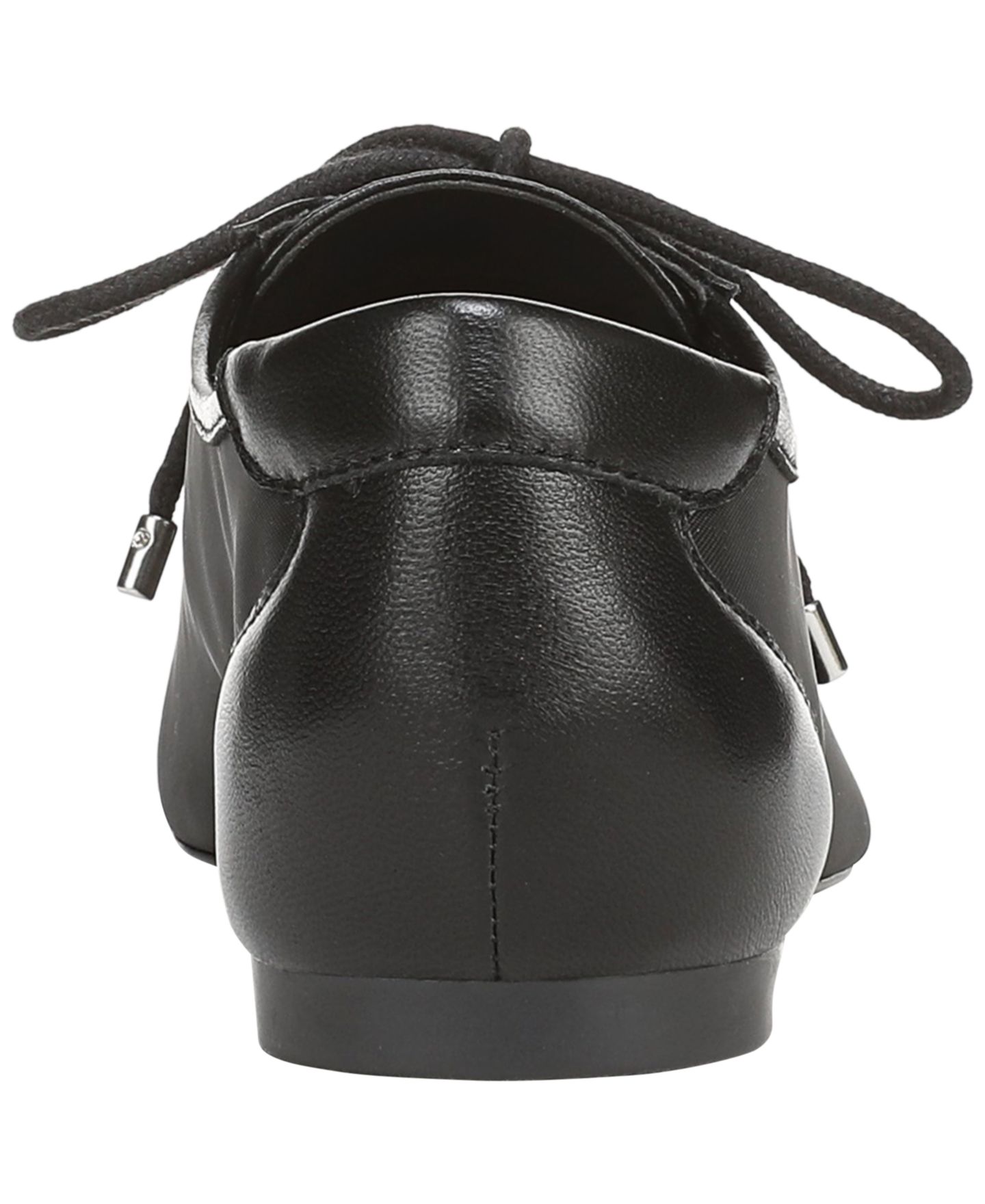 Женские кроссовки Naturalizer Chazz Oxford Lace-Up, цвет: Чёрный сетчатый / Кожаный — фото 3