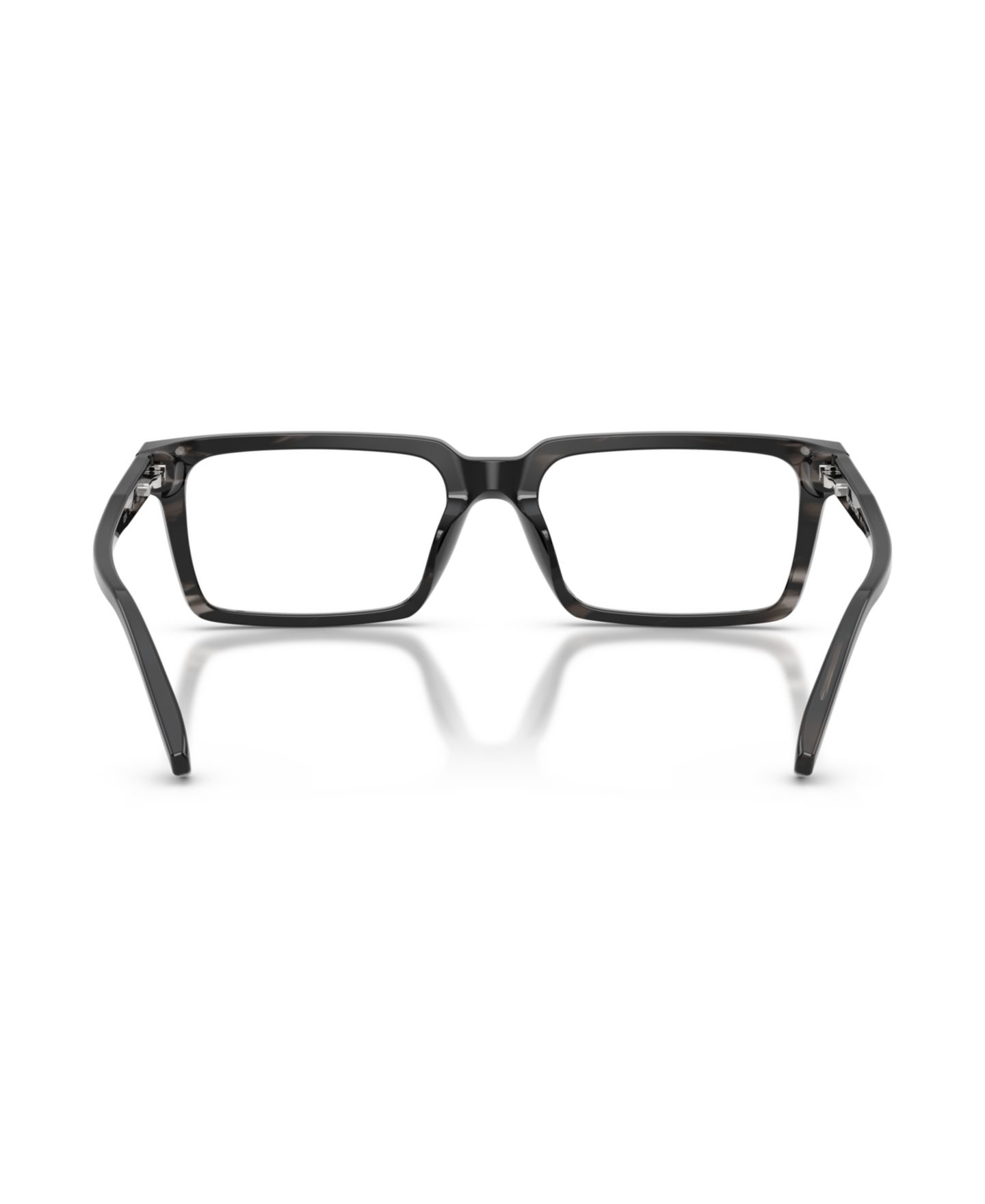 Мужские очки Michael Kors Man Rectangle Plastic MK4173U Grand Targhee Eyeglasses, цвет: Чёрный — фото 2