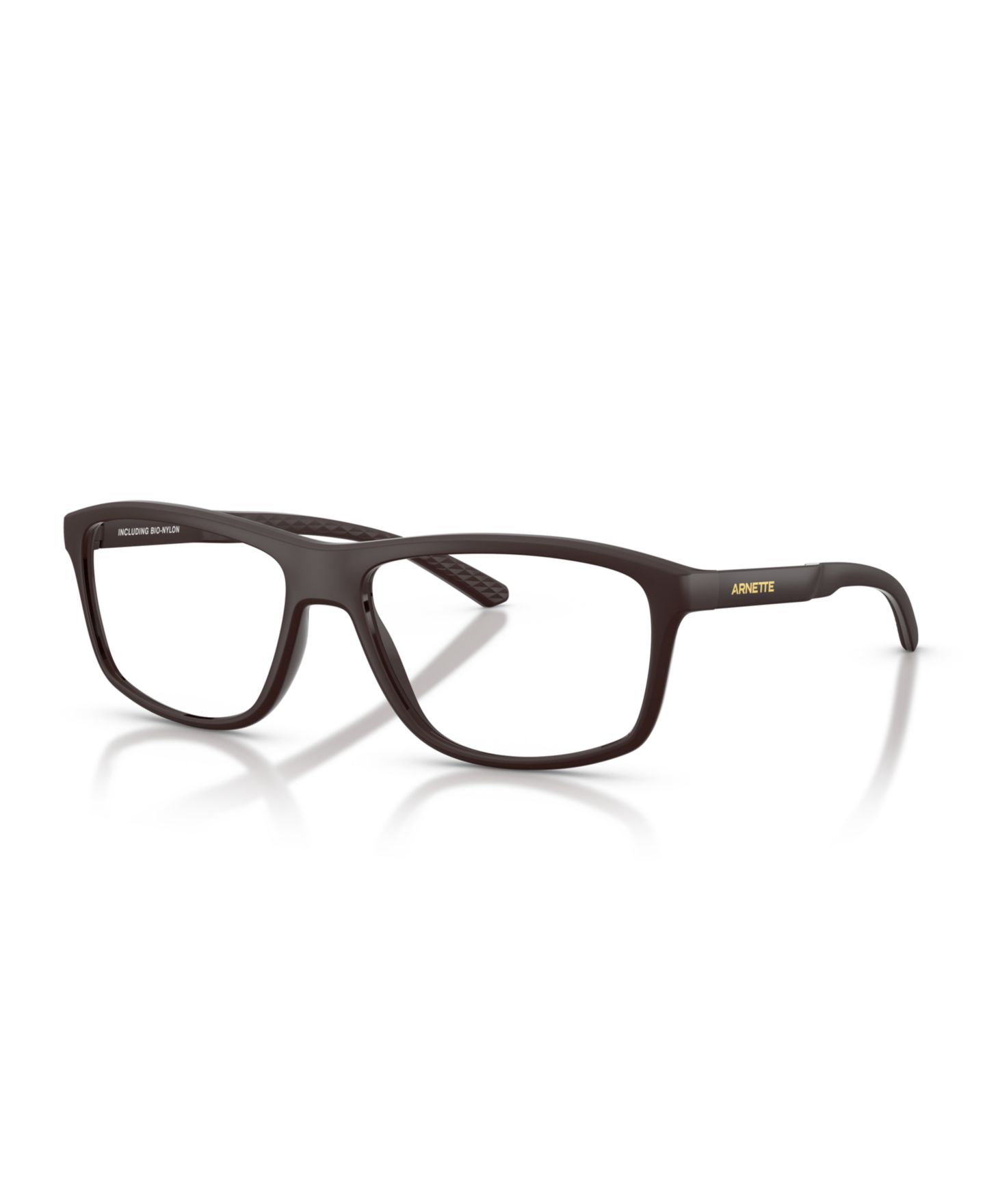 Мужские очки Arnette Man Pillow Plastic AN7291 Eyeglasses, цвет: Матовый шоколадный — фото 1