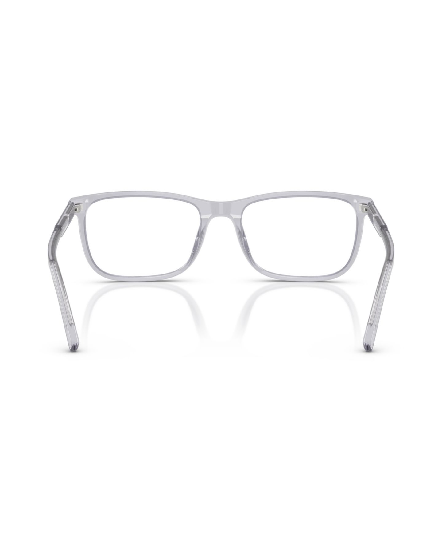 Мужские очки Dolce&Gabbana Man Rectangle Plastic DG3427 Eyeglasses, цвет: Прозрачный серый — фото 2