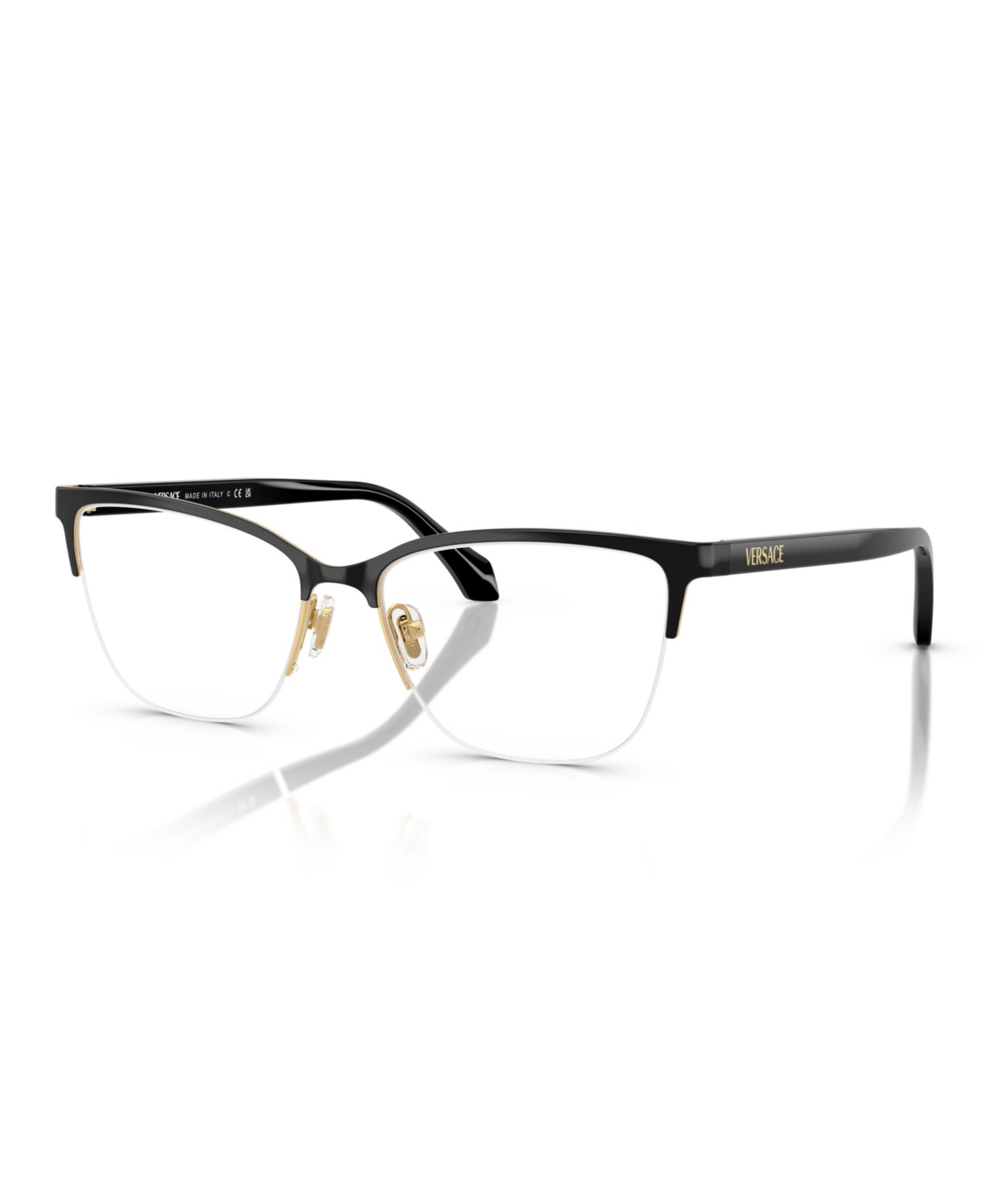 Woman Cat Eye Metal VE1304 Eyeglasses