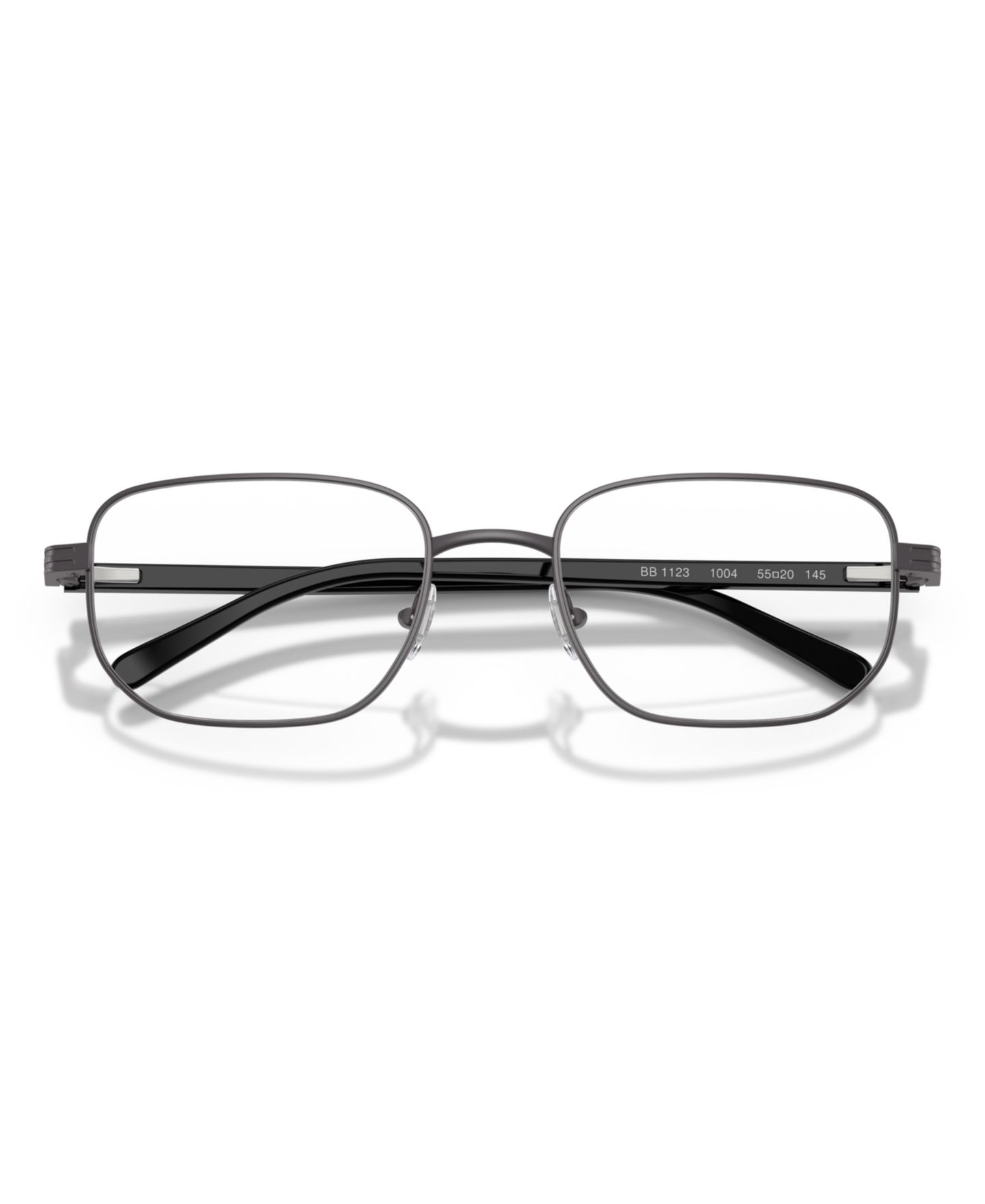 Мужские очки Brooks Brothers Man Oval Metal BB1123 Eyeglasses, цвет: Графитовый — фото 3