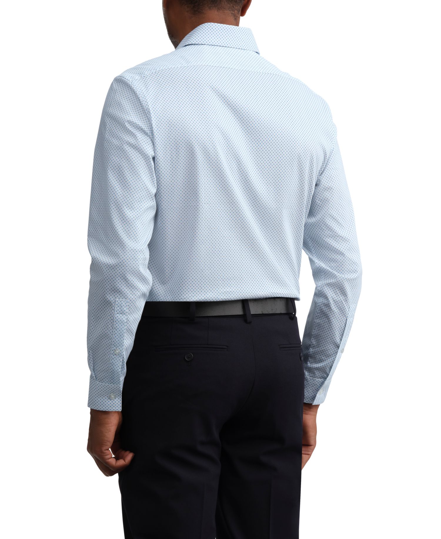 Men's Techni-Cole Stretch Slim-Fit Dress Shirt