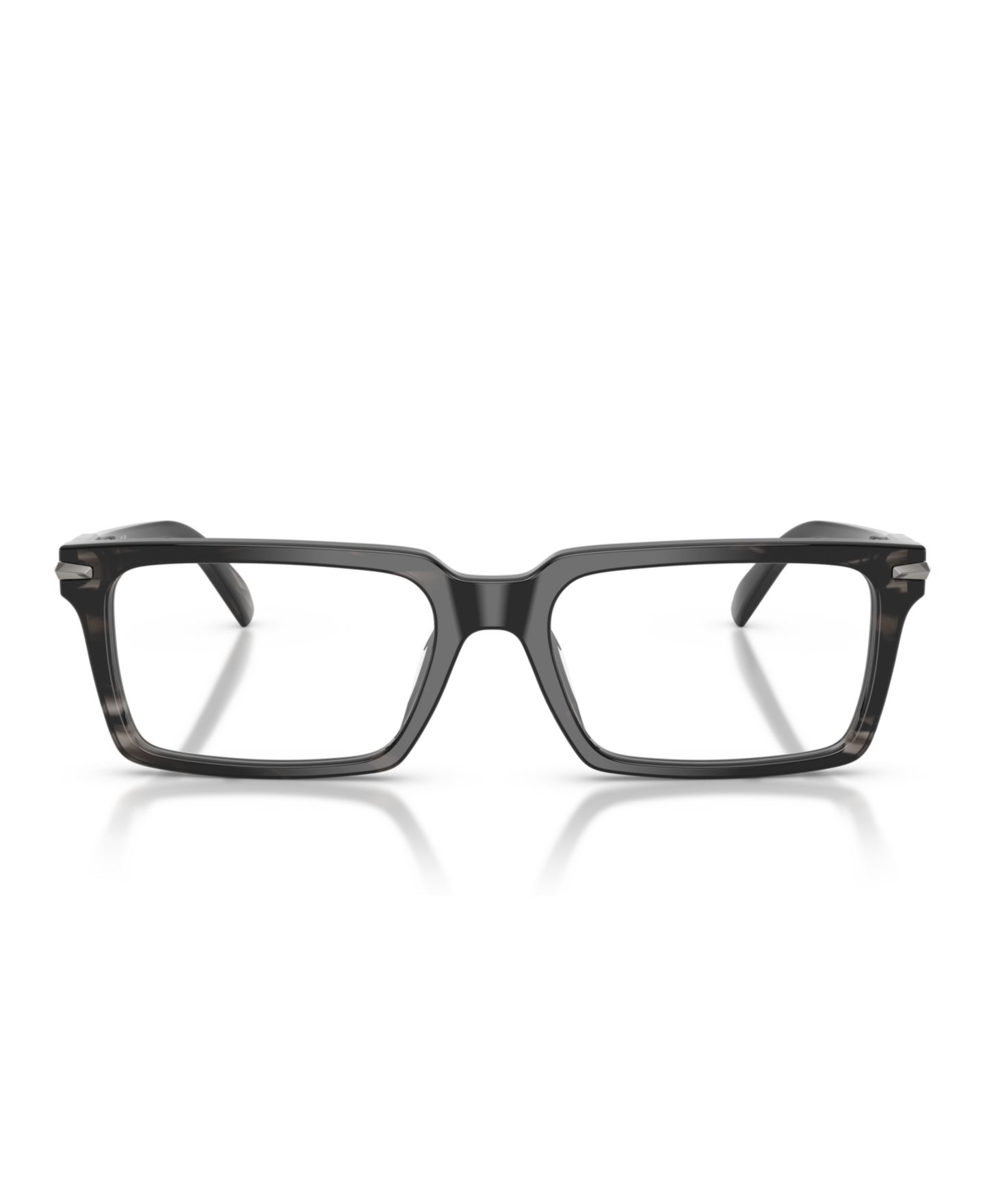 Мужские очки Michael Kors Man Rectangle Plastic MK4173U Grand Targhee Eyeglasses, цвет: Чёрный — фото 3