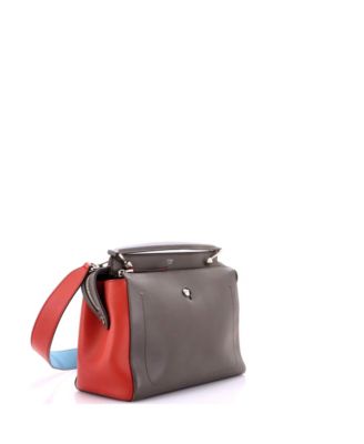 Medium DotCom Convertible Satchel Leather