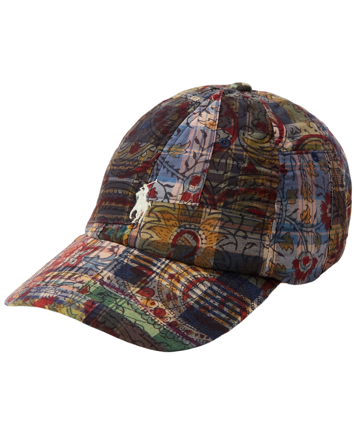 Polo Ralph Lauren Core Classic Sport Cap In Bleeding Madras