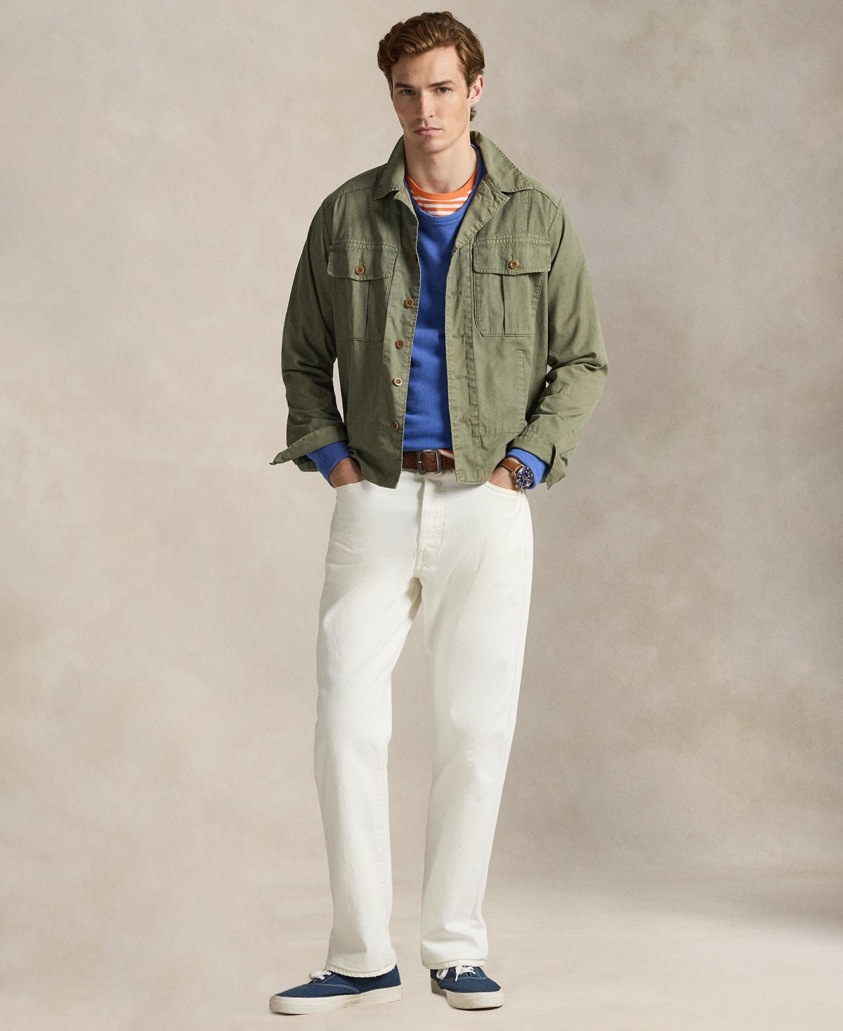 Polo Ralph Lauren Men's Long-Sleeve Crewneck Sweatshirt
