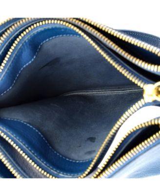 Small Trio Crossbody Bag Leather