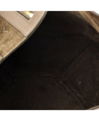 Small Phantom Tie Cabas Tote Leather