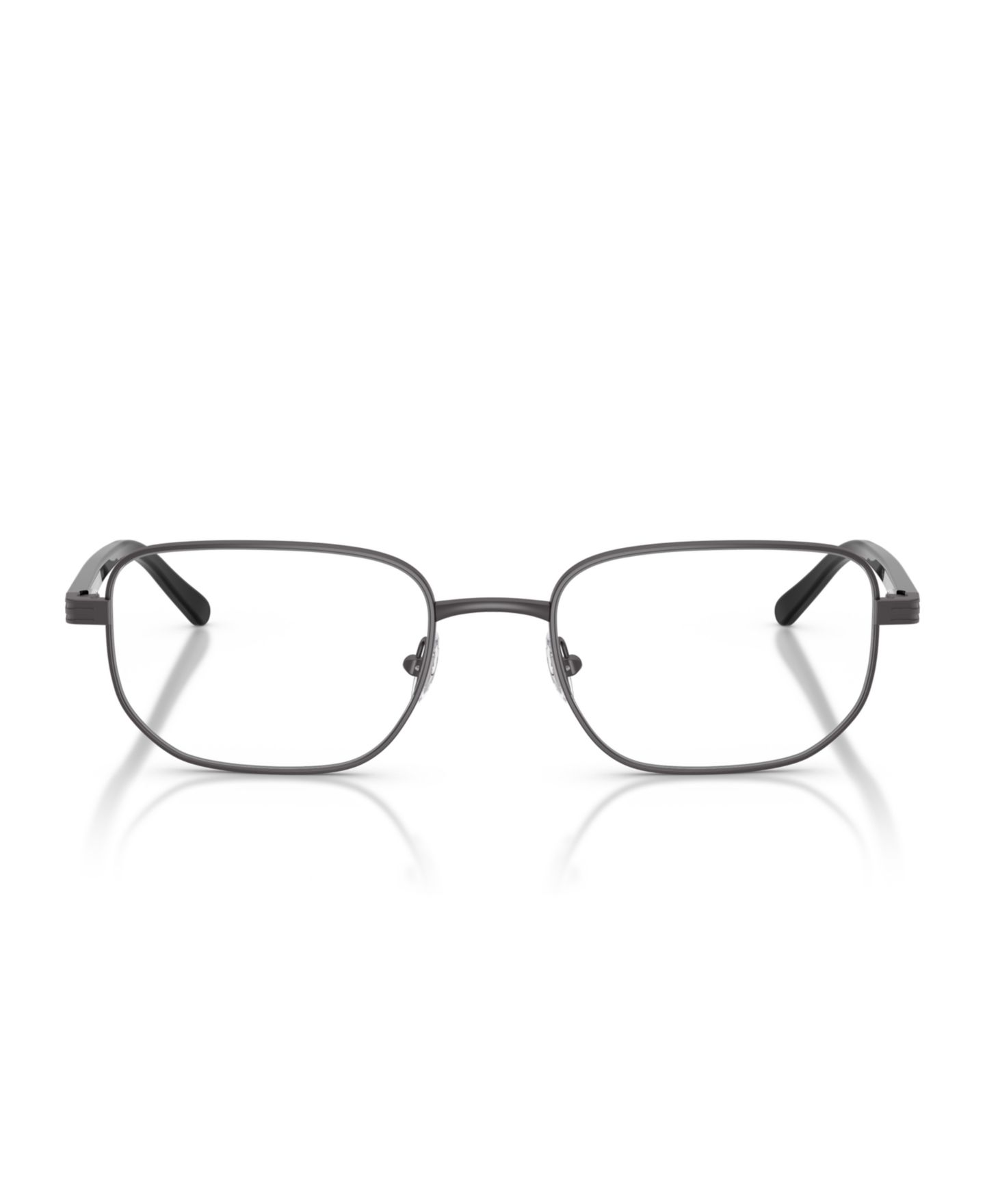 Мужские очки Brooks Brothers Man Oval Metal BB1123 Eyeglasses, цвет: Графитовый — фото 4