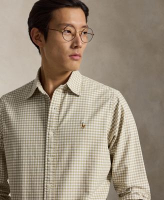 Men's Long-Sleeve Oxford Shirt