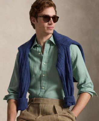 Men's Classic-Fit Linen Shirt	