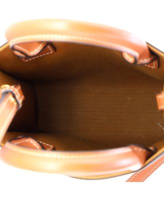 Mini Vertical Cabas Tote Triomphe Coated Canvas