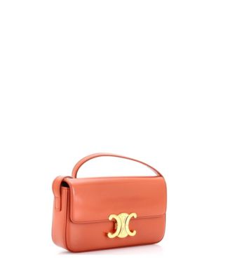 Triomphe East-West Shoulder Bag Smooth Calfskin