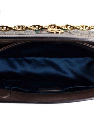 Small Ophidia Chain Shoulder Bag GG Coated Canvas