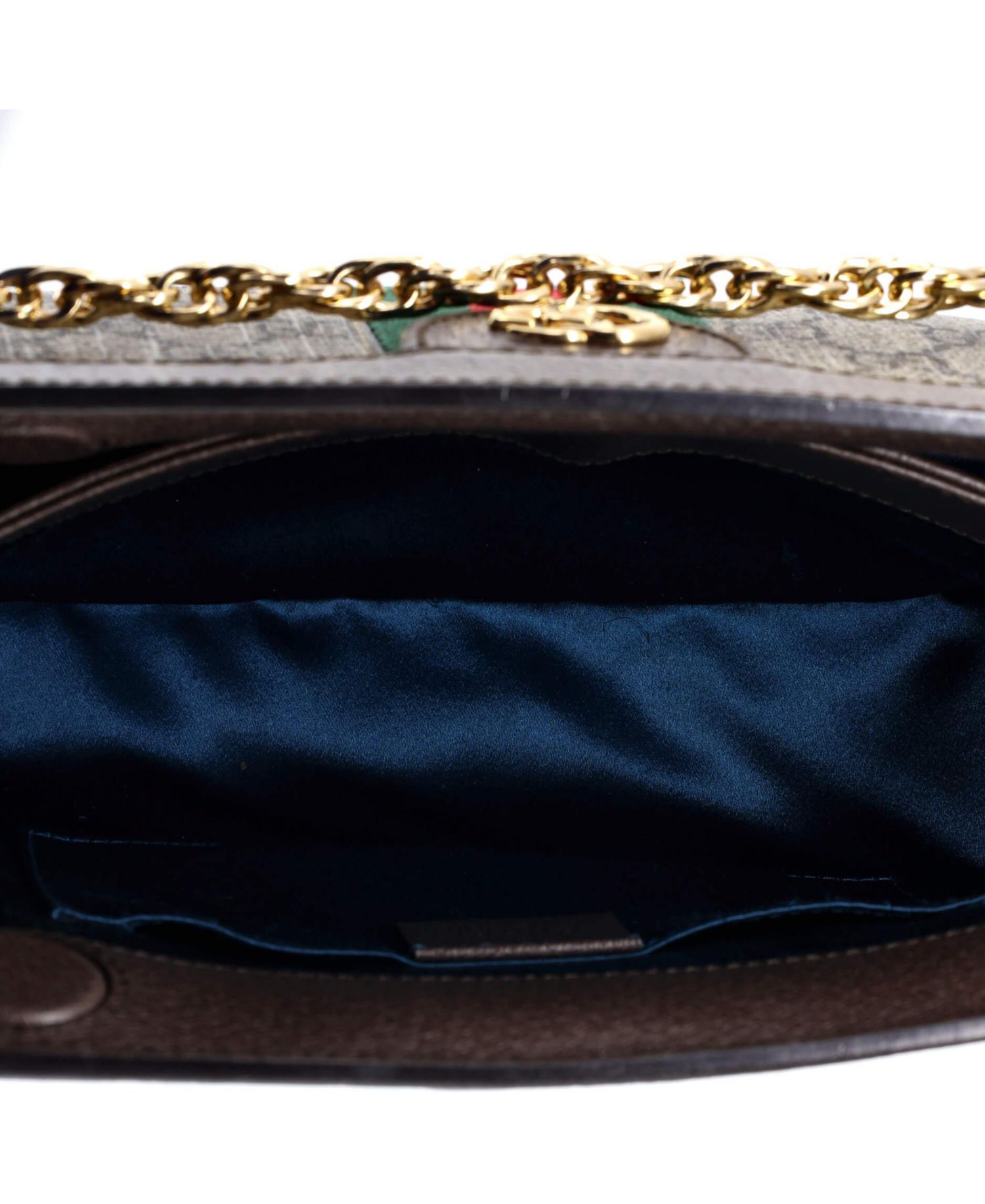 Small Ophidia Chain Shoulder Bag GG Coated Canvas