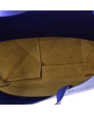 Small Vertical Bi-Cabas Tote Grained Calfskin