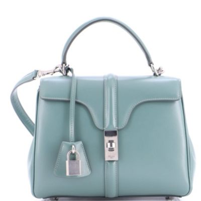 Small 16 Top Handle Bag Smooth Calfskin