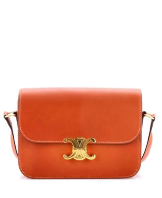 Large Triomphe Shoulder Bag Smooth Calfskin