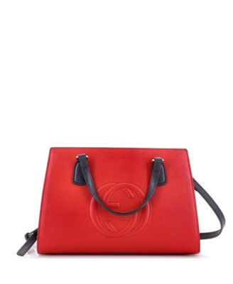 Medium Soho Convertible Top Handle Satchel Leather