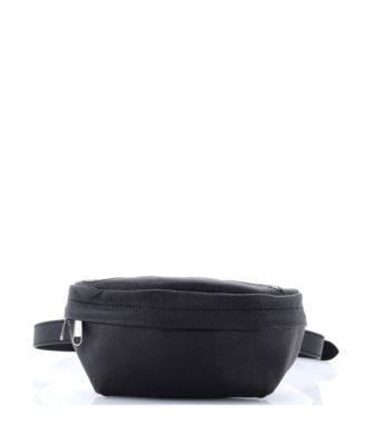 Logo Belt Bag Leather with GG Coated Canvas