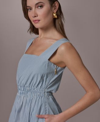 Women's Square Neck Midi Dress