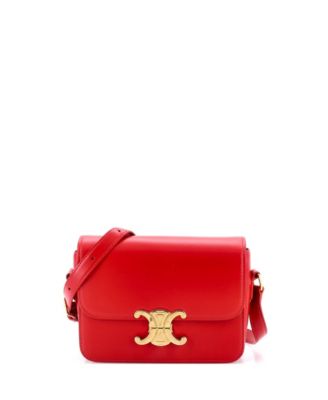 Teen Triomphe Shoulder Bag Smooth Calfskin