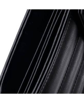 Mini GG Marmont Chain Wallet Mixed Matelasse Leather