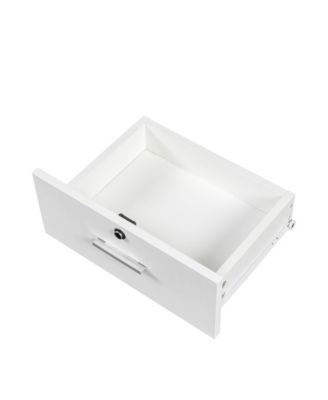 Modern 4 Drawer Dresser Particleboard Cabinet Waterproof for Bedroom Entryway Bathroom