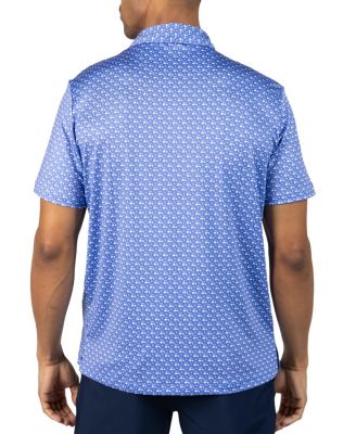 Men's Carts and Byrds Printed Performance Polo