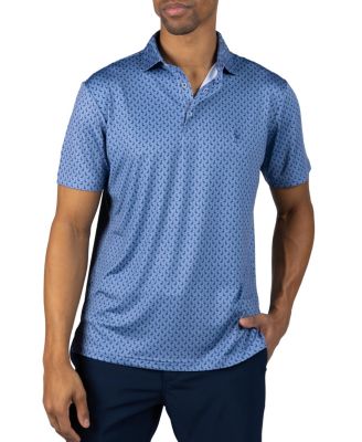 Men's Printed Performance Polo
